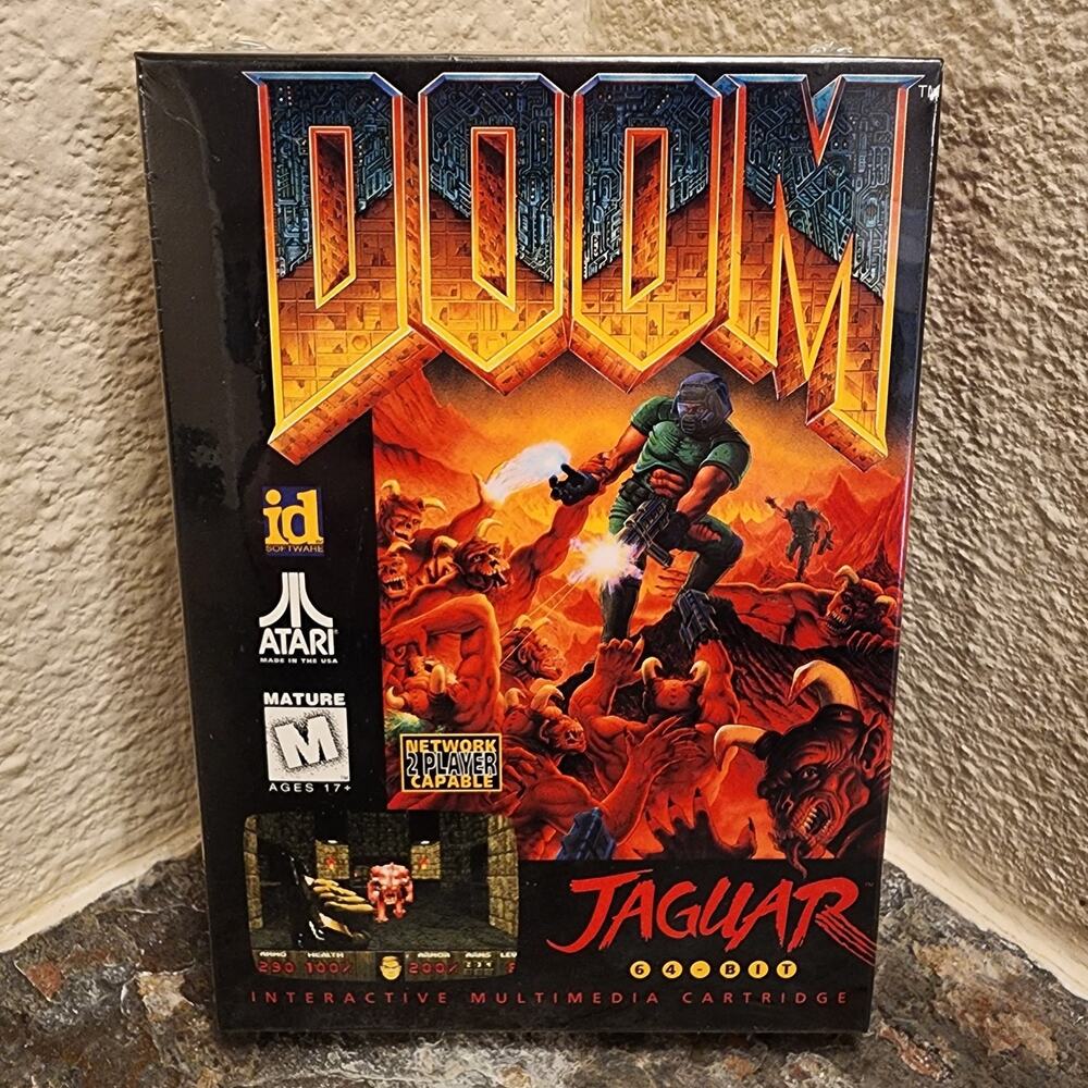 Game - Doom (NEW) - Jaguar - Atari - iD Software
